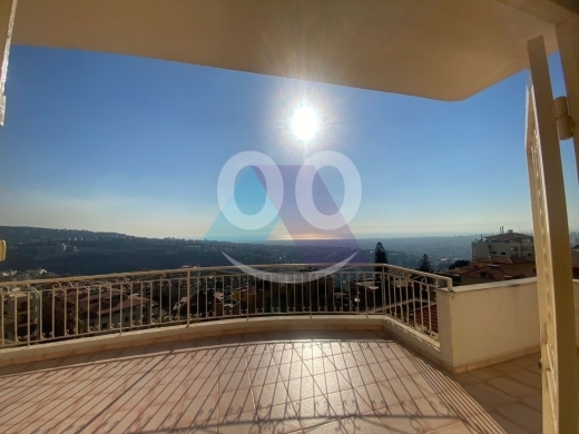 Apartments for sale in Mansourieh - 4 bedroom Duplex apartment+ view 4sale in Mansourieh - شقة في المنصورية MM56A45
