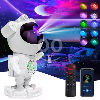 Astronaut Star Projector Night Light - 360° Rotating Nebula Galaxy Lamp | Magnetic Head … — 9