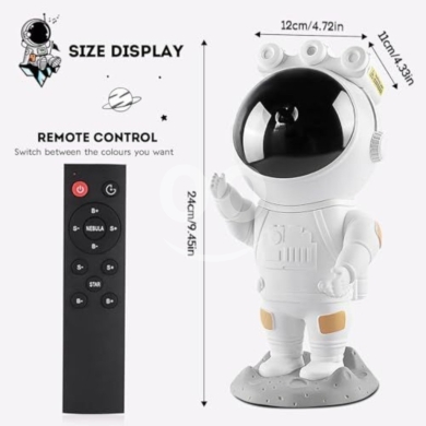 Astronaut Star Projector Night Light - 360° Rotating Nebula Galaxy Lamp | Magnetic Head … — 7