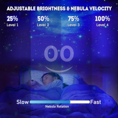 Astronaut Star Projector Night Light - 360° Rotating Nebula Galaxy Lamp | Magnetic Head … — 5