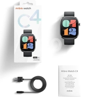Mobile accessories in Aley - Mibro smart Watch c4 silvery with strap