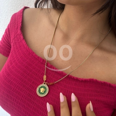 Stainless steel necklace — 3