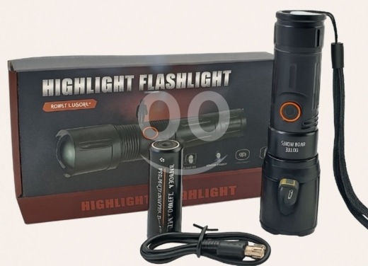 Other home appliances in Aley - CRAZY WARRIOR 5000mAh Waterproof Tactical LED Flashlight - USB