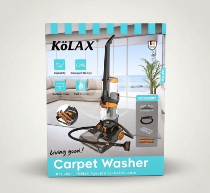 Kitchen appliances in Abou Samra - KOLAX 752804 Carpet Washer - Upright Carpet Cleaner with Dual Water Tanks, 3 Attachments & Self-Clea
