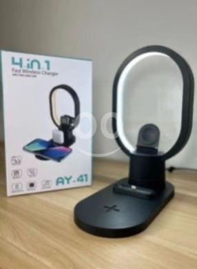 Other Mobile Phones & Accessories in Nabatyeh - 4 In 1 - AY-41 Fast Wireless Charger (5W/75W/10W/15W)