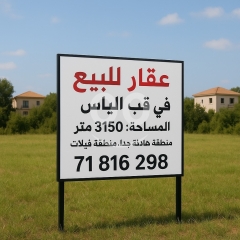 أرض للبيع في قب الياس ٣١٥٠م | Land for Sale in Qab Elias 3150m