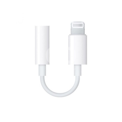 Mobile accessories in Nabatyeh - Apple - Headphone Jack Adapter Lightning to 3.5mm - (Original)