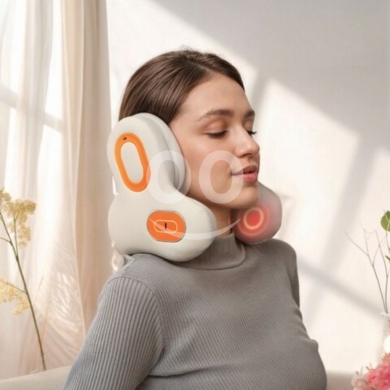 Porodo - Neck Pillow ZenComfort 3D ANC / Soothing Massage & Heat — 2