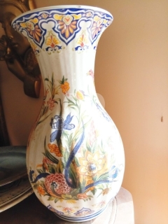 Vintage Italian Floral Vase