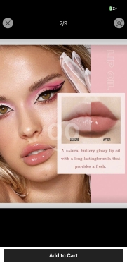 Lip oil and gloss — 4