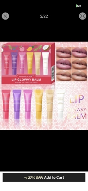 مجموعة العناية المتكاملة بالشفاه (6 قطع) | 6pcs Total Lip Care & Gloss Set — 2