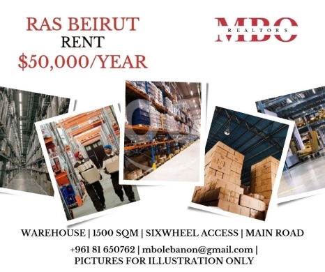 Other real estate in Beirut City - RENT WAREHOUSE