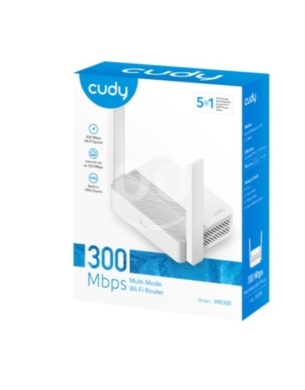 TV & videos in Al Dahye - راوتر Cudy WR300 بسرعة 300Mbps - أداء موثوق وسهل الاستخدام