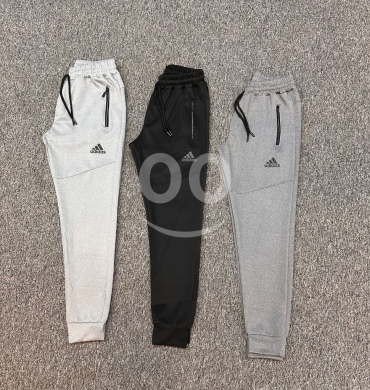 Vêtements, chaussures et accessoires dans Abou Samra - بنطلون سبور رجالي (Jogger) ستايل أديداس - بقصَّة ضيقة وجيوب بسحاب - للتمارين واللباس اليومي