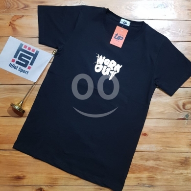 تيشيرت رجالي قطن "WORK OUT" - جودة عالية صنع في تركيا - خصم 50% (مقاسات M-2XL) — 2