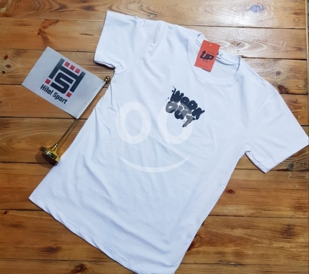 تيشيرت رجالي قطن "WORK OUT" - جودة عالية صنع في تركيا - خصم 50% (مقاسات M-2XL) — 3