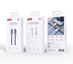 XO - NB-Q282A Brushed Silicon Type-C To Lighting Cable
