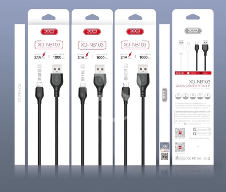 اكسسوارات الهاتف المحمول في نبطيه - XO - NB103 USB Cable To (Lighting / Type-C)