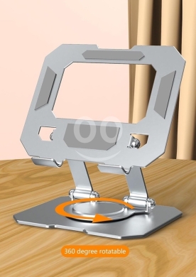 Mobile accessories in Nabatyeh - Holder - NO.258 Foldable Metal Stand 360 Rotating