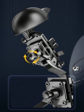 Holder - Shade From The Sun And Rain Small Helmet Phone Holder Motorcycle — 3
