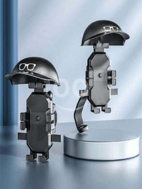 اكسسوارات الهاتف المحمول في نبطيه - Holder - Shade From The Sun And Rain Small Helmet Phone Holder Motorcycle