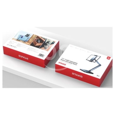 اكسسوارات الهاتف المحمول في نبطيه - Rtako - 911 720 Height-Adjustable Phone And Tablet Compatible With SmartPhones And Tablets