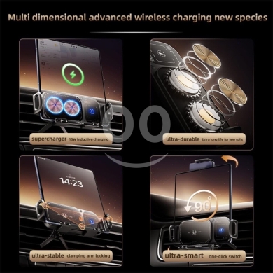XO - WX042 Folding Screen Touch Rotation Wireless Charger 15W — 5