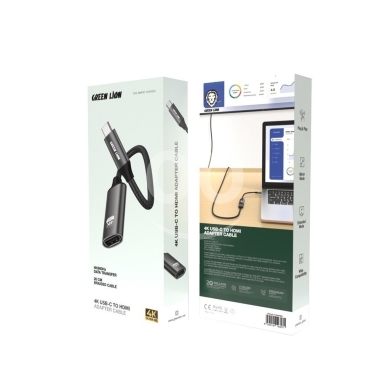 Mobile accessories in Nabatyeh - Green Lion - 4K USB-C To HDMI Adapter Cable
