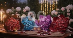 بوكيه الفراشات المضيء بلمسة سحرية | Magical Glowing Butterfly Bouquet with LED