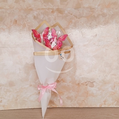 بوكيه الفراشات المضيء بلمسة سحرية | Magical Glowing Butterfly Bouquet with LED — 2