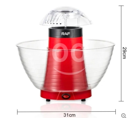 RAF R.9001 Hot Air Popcorn Machine - 1200W Large Capacity (3.3L) - Healthy Oil-Free… — 4
