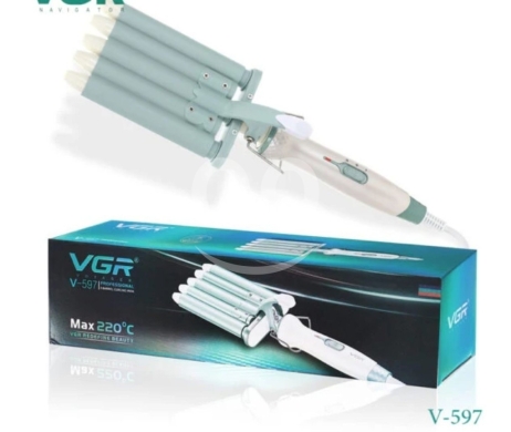 VGR Voyager 4-Barrel Hair Waver - PTC Heating Element - 30s Quick Warm-Up - Professional… — 2