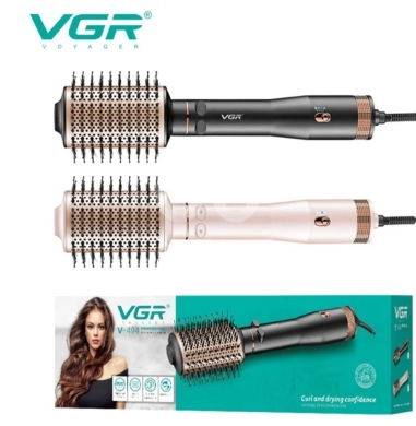 VGR Voyager 360° Rotating Hot Air Styler Brush - Multi-Directional Hair Dryer & … — 2