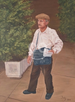 Other home furniture in Sin El Fil - Oil Painting on canvas the post man