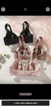 طقم حمالات الصدر اليومية المريحة (3 قطع) | Women's Daily 3pcs Comfortable Bra Set — 2