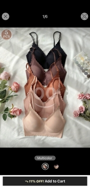 طقم حمالات صدر سيميليس لاصقة (5 قطع) | 5pcs/Set Seamless Sticky Bra Set — 3