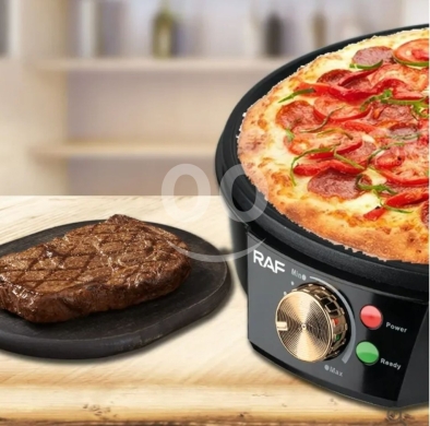RAF R.528 Electric Crepe Maker - 1200W Non-Stick Griddle for Pancakes and Wraps 310 mm — 4