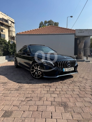 Mercedes-Benz in Ain el-Remmaneh - C300 Coupe 2017 Black-Black Look AMG