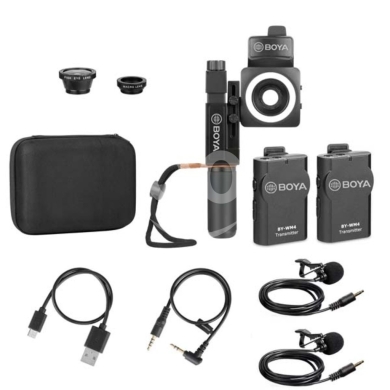 Cameras, Camcorders & Studio Equipment in Dekouaneh - SmartCine W2 Wireless Video Kit for Smartphone + Dual Lavalier Mics
