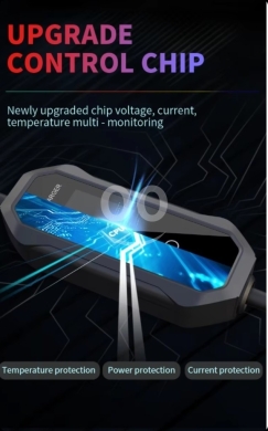 شاحن سيارات كهربائية محمول وشاشة عرض LCD ذكية | Portable EV Charger 7kW 32A with Smart LC… — 9