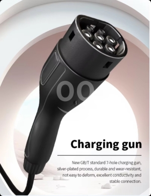 شاحن سيارات كهربائية محمول وشاشة عرض LCD ذكية | Portable EV Charger 7kW 32A with Smart LC… — 3