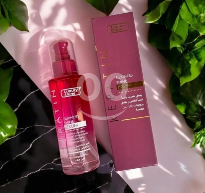 Health & Beauty in Nahleh - Luxury Shine Keratin Silkiness Shine Serum for Damaged Hair - Frizz Control & Smooth Finish - 100ML