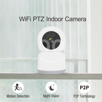 Cameras, Camcorders & Studio Equipment in Dam Wel Farez - كاميرا مراقبة داخلية ذكية واي فاي متحركة | Smart WiFi PTZ Indoor Security Camera with Night Vision