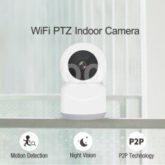 كاميرا مراقبة داخلية ذكية واي فاي متحركة | Smart WiFi PTZ Indoor Security Camera with Night Vision