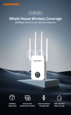 جهاز تقوية شبكة الواي فاي اللاسلكي للمنزل | High-Performance Home Wireless WiFi Signal Re… — 2