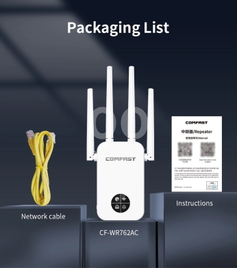 جهاز تقوية شبكة الواي فاي اللاسلكي للمنزل | High-Performance Home Wireless WiFi Signal Re… — 4