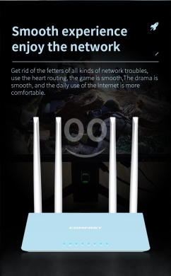 راوتر كومفاست مزدوج النطاق بسرعة 1200 ميجابت | COMFAST 1200Mbps Dual-Band High Speed WiFi… — 5
