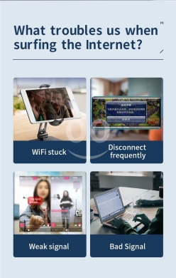 راوتر كومفاست مزدوج النطاق بسرعة 1200 ميجابت | COMFAST 1200Mbps Dual-Band High Speed WiFi… — 3