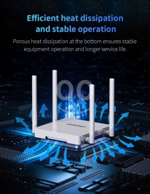 راوتر كومفاست واي فاي 6 شبكي AX3000 جيجابايت | COMFAST WiFi 6 Mesh Router AX3000 Gigabit … — 6