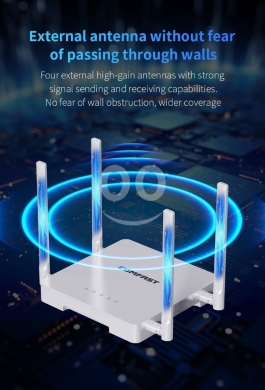 راوتر كومفاست واي فاي 6 شبكي AX3000 جيجابايت | COMFAST WiFi 6 Mesh Router AX3000 Gigabit … — 5